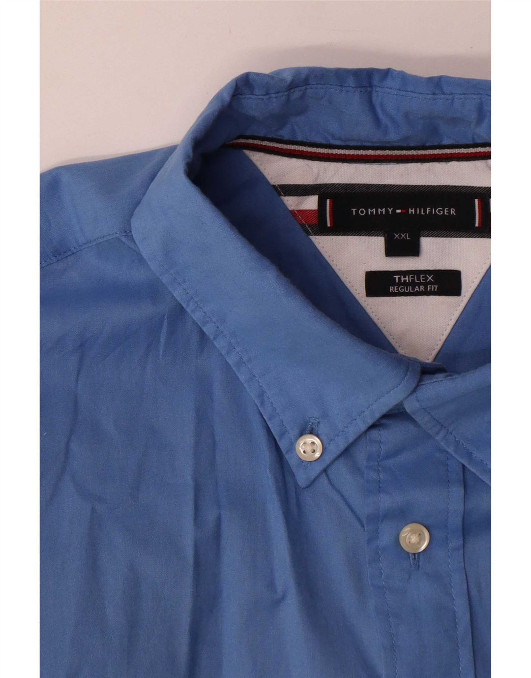 Cămașă pentru bărbați Tommy Hilfiger, cu formă regulată, 2XL, bumbac albastru