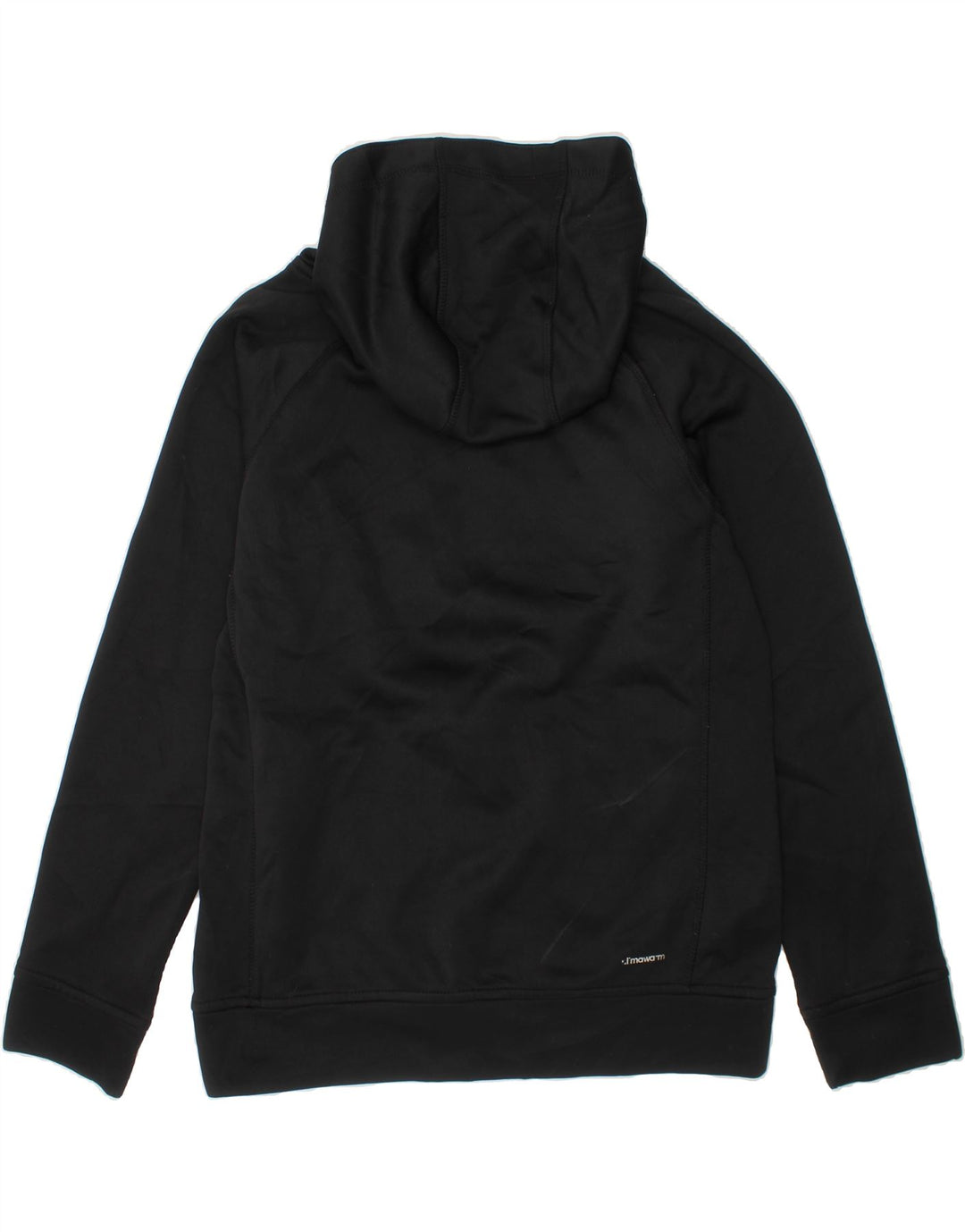 ADIDAS Boys Graphic Hoodie Jumper 10-11 Years Medium  Black Polyester Vintage Adidas and Second-Hand Adidas from Messina Hembry 