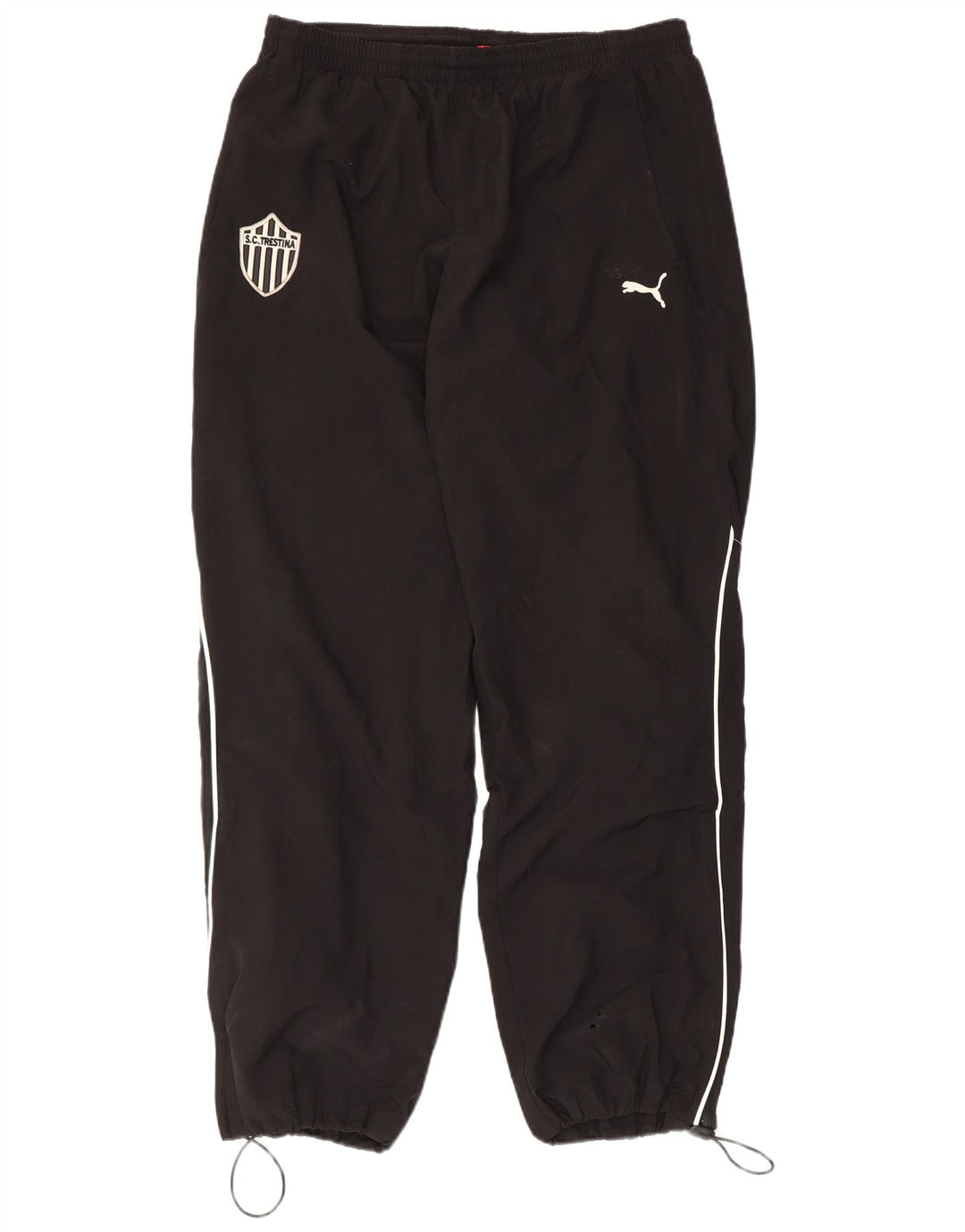 Pantaloni de trening Puma S.C. Trestina pentru bărbați Joggeri mari, negru, poliester