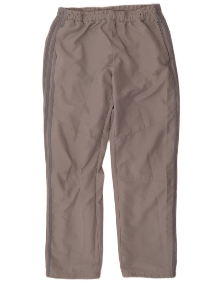 Pantaloni de trening Adidas pentru bărbați Marea Britanie 42/44 Poliester gri mare
