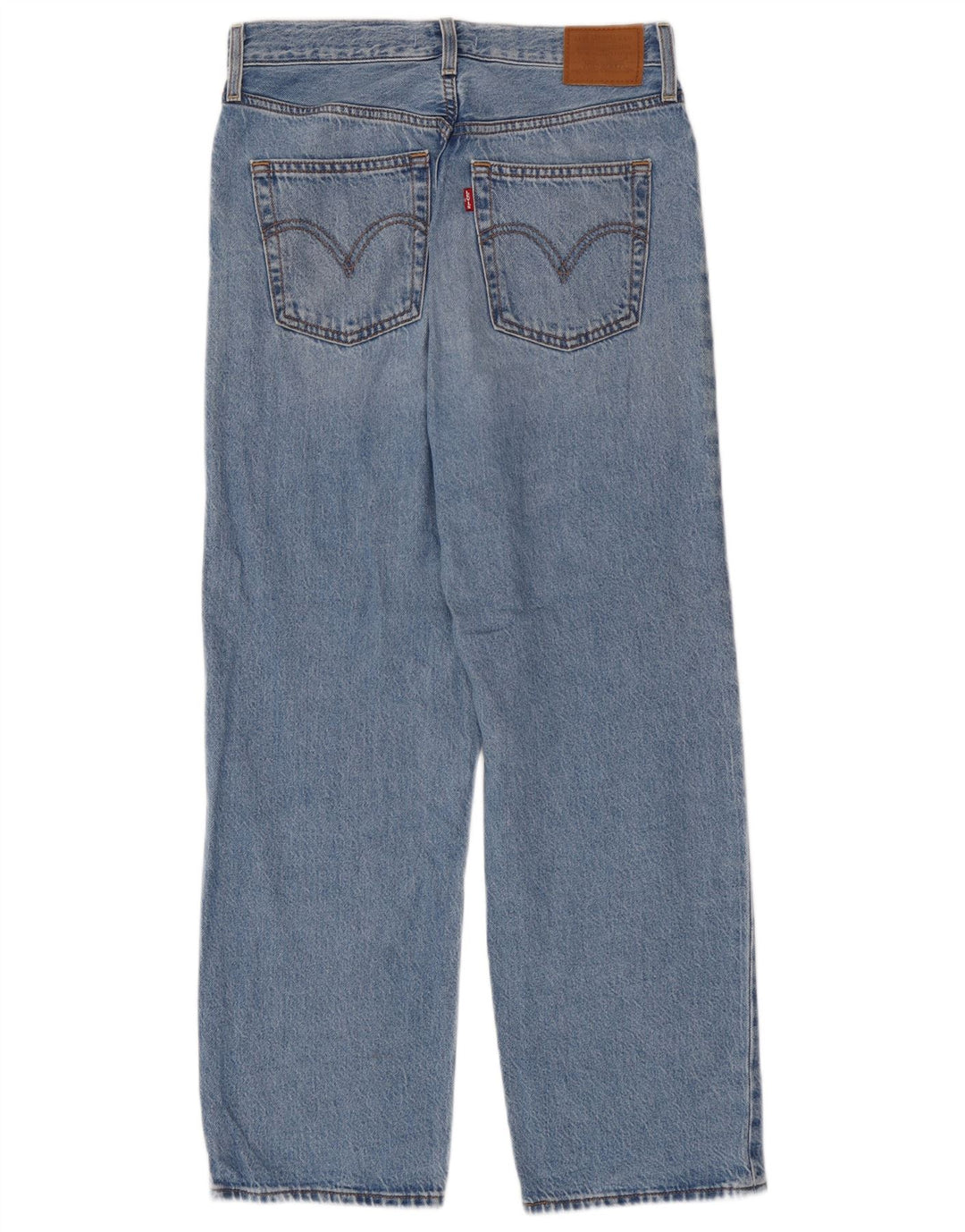 Blugi drepti pentru femei Levi's Ribcage W28 L27 Bumbac albastru