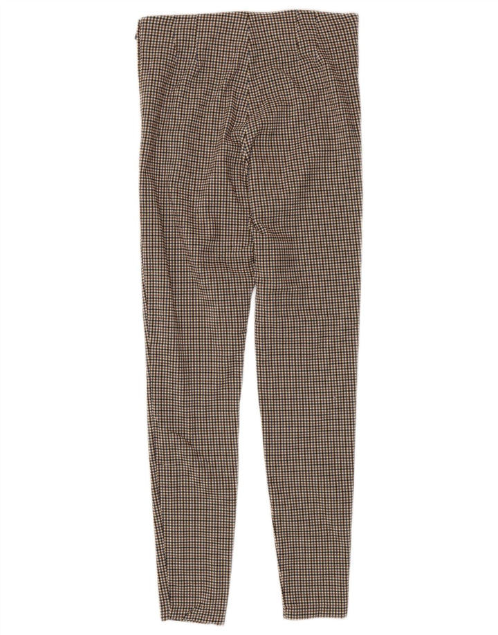 Pantaloni skinny pentru femei Zara Mediu L28 L28 Maro Vichy
