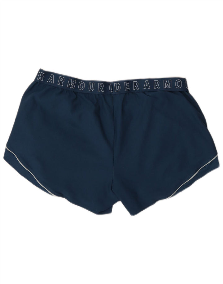 Pantaloni scurti sport grafic UNDER ARMOUR pentru femei UK 18 XL bleumarin
