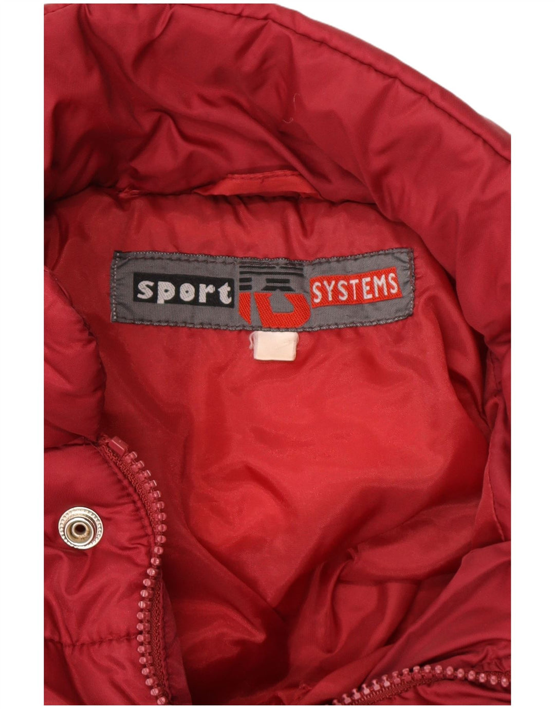 Jachetă căptușită vintage pentru bărbați UK 42 XL roșu
