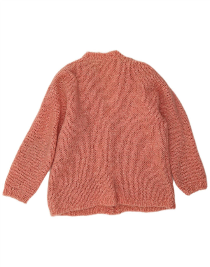 Pulover cardigan vintage pentru femei XL roz
