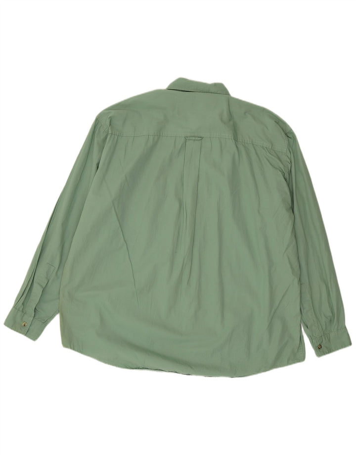 Cămașă pentru bărbați Marlboro Classics XL, bumbac verde