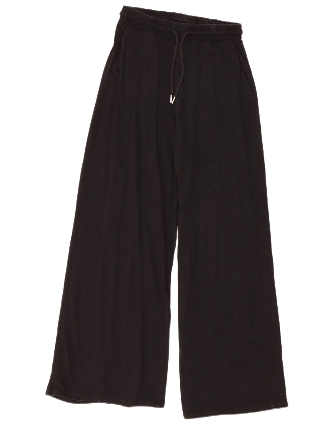 Pantaloni de trening Zara pentru femei UK 14 Medium Black Bumbac