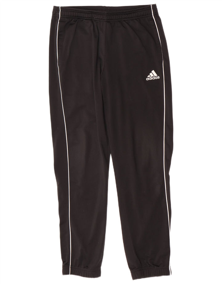 Pantaloni de trening pentru bărbați Adidas Pantaloni de jogging, mari, negru, poliester