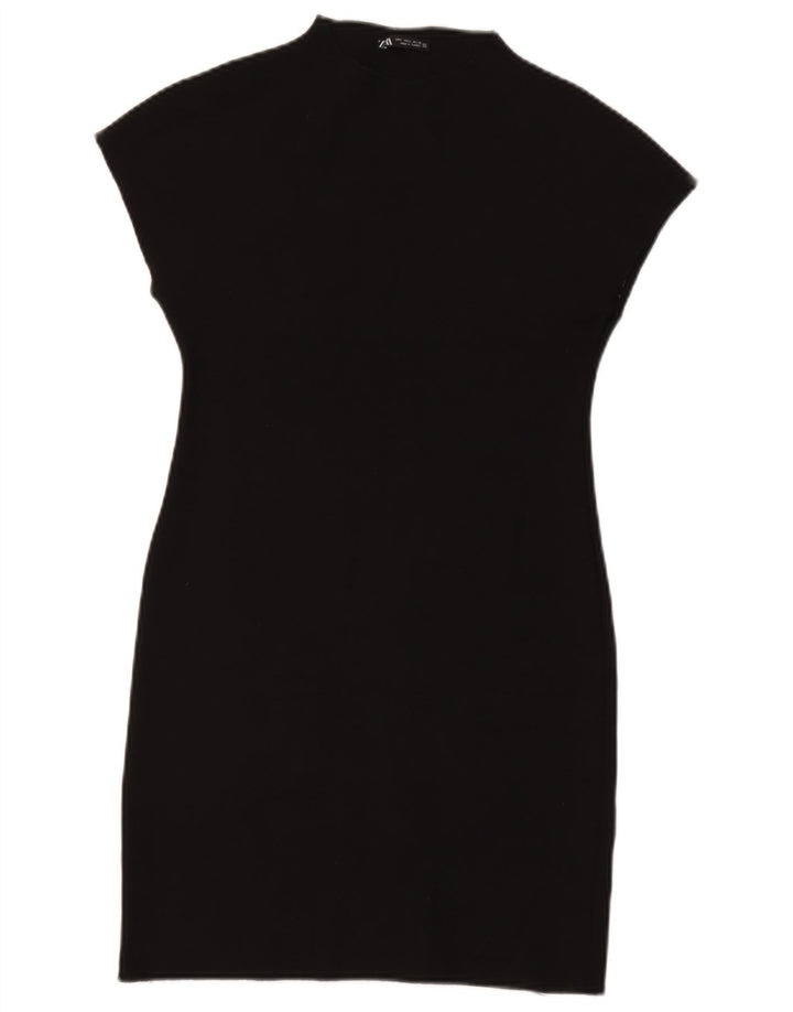 Rochie teacă pentru femei Zara UK 14 mare neagră