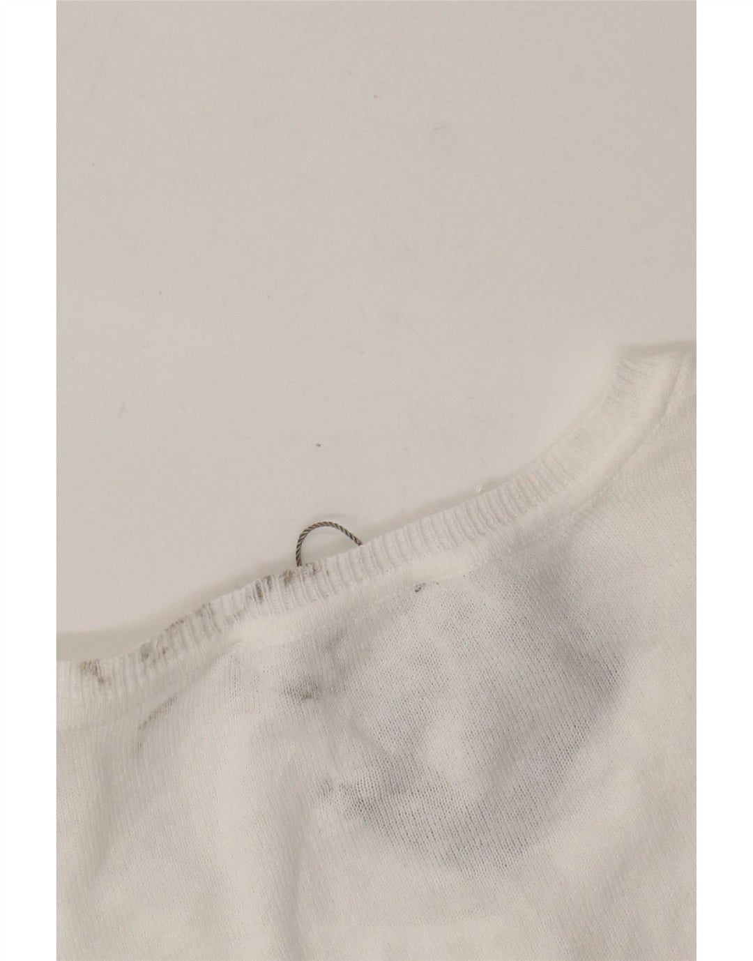 Pulover pentru femei Oasis Crop Bolero UK 12 Medium White Bumbac