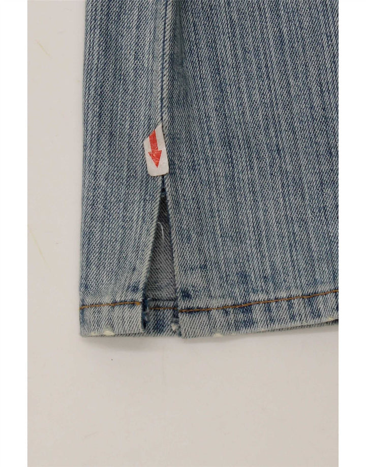 Blugi drepti 595 pentru femei Levi's W27 L32 Bumbac albastru