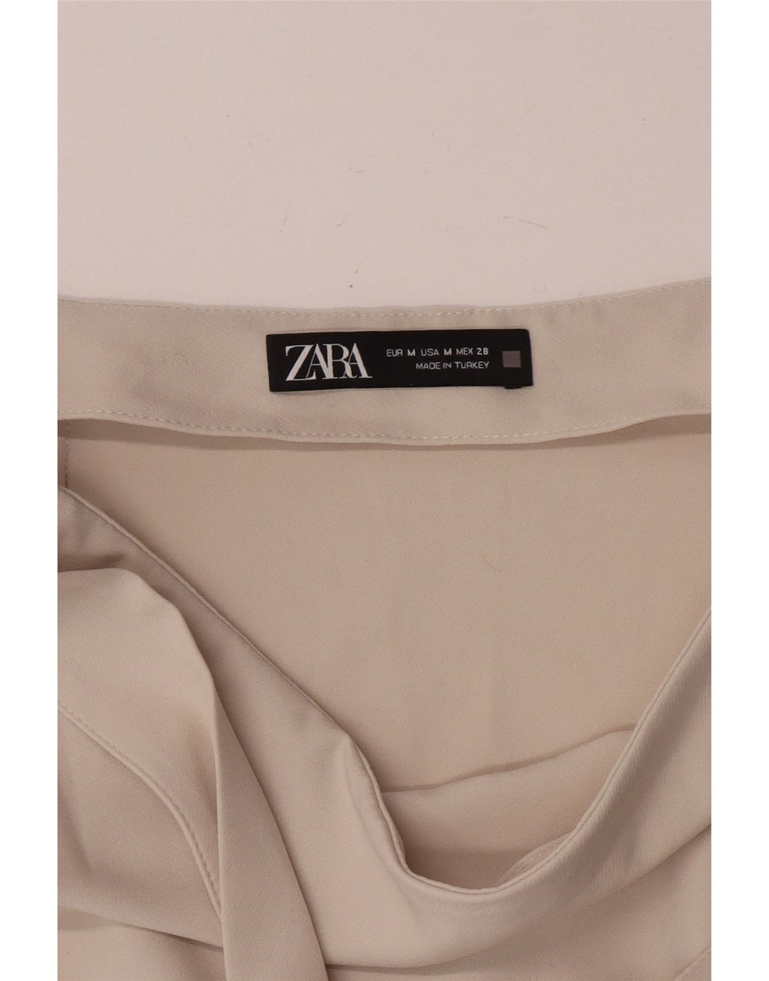 Fustă mini pentru femei Zara, medie, W28, alb