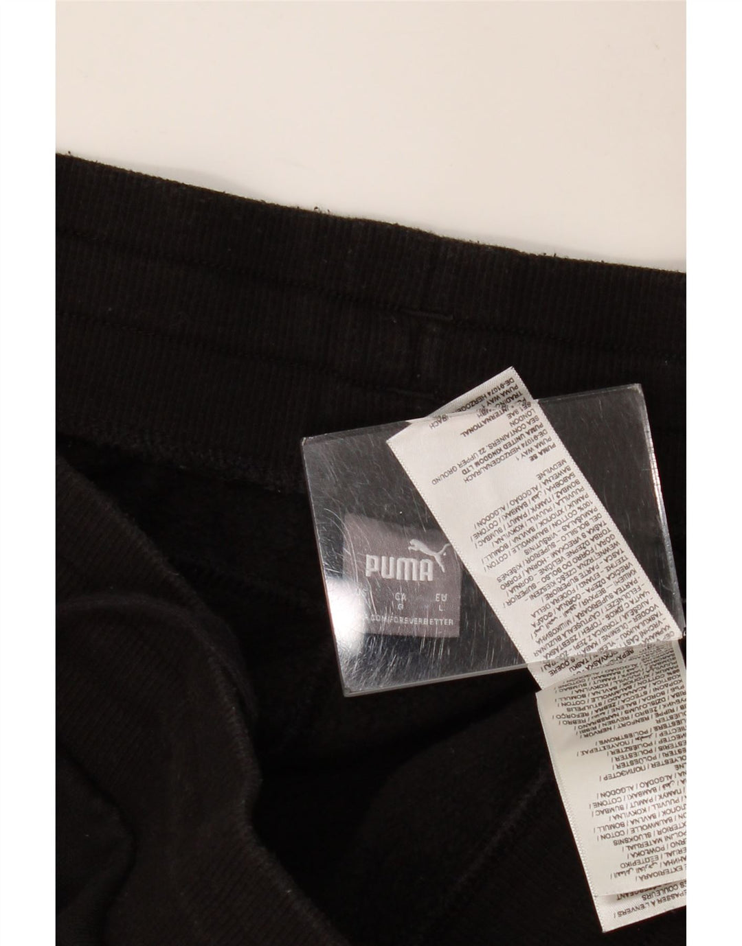 Pantaloni de trening PUMA pentru bărbați Joggeri mari, negru, bumbac