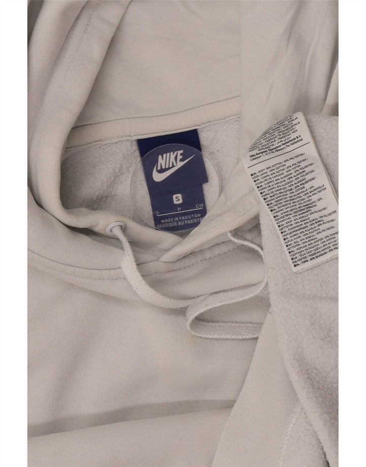 Pulover Nike pentru bărbați, bumbac alb mic