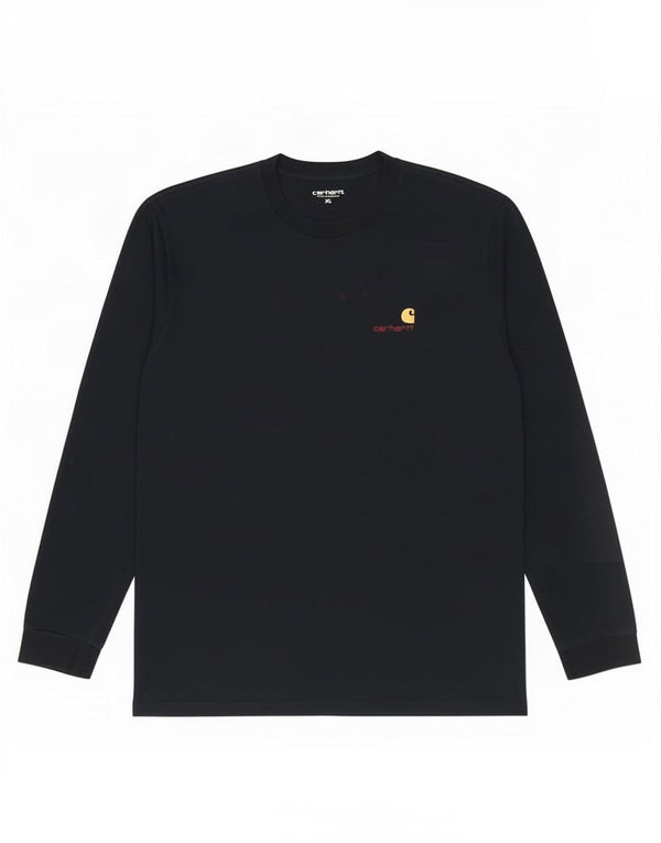 Top pentru bărbați Carhartt cu mânecă lungă, XL, bleumarin, bumbac