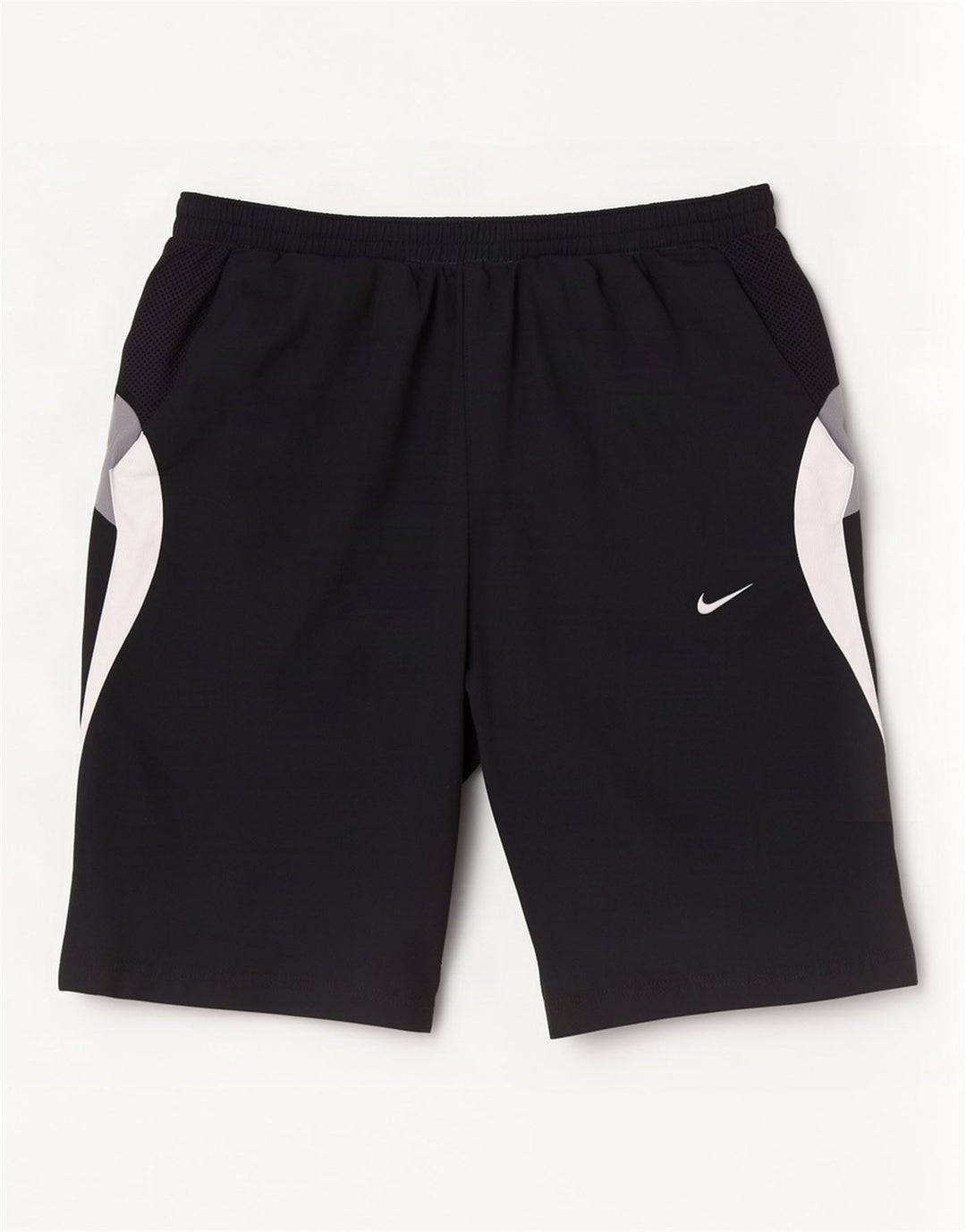 Pantaloni scurti sport Nike pentru bărbați, negru, poliester color bloc