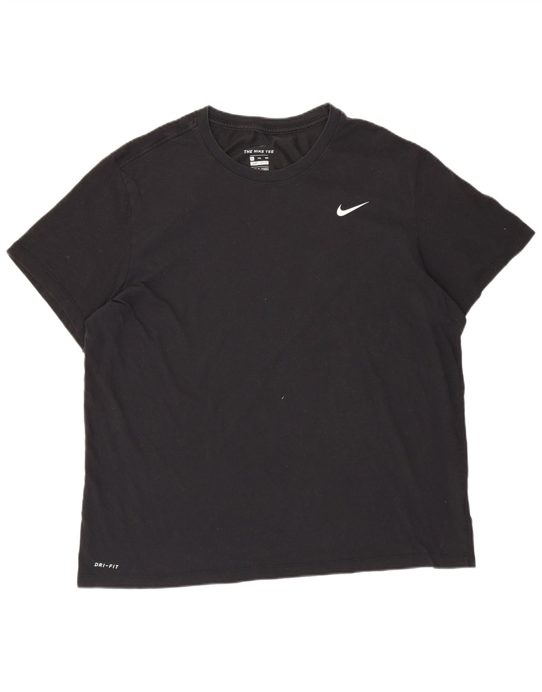 Tricou pentru bărbați NIKE Dri Fit Top 2XL bumbac negru
