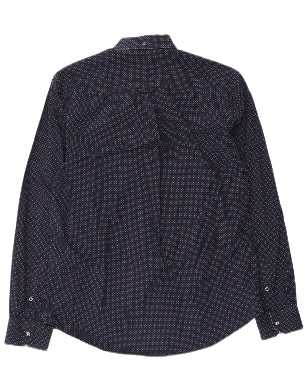 Cămașă pentru bărbați Ben Sherman, bumbac cu pete, albastru marin mediu