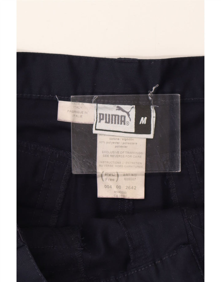 Pantaloni scurti cargo PUMA pentru bărbați, mediu W32, bumbac, albastru