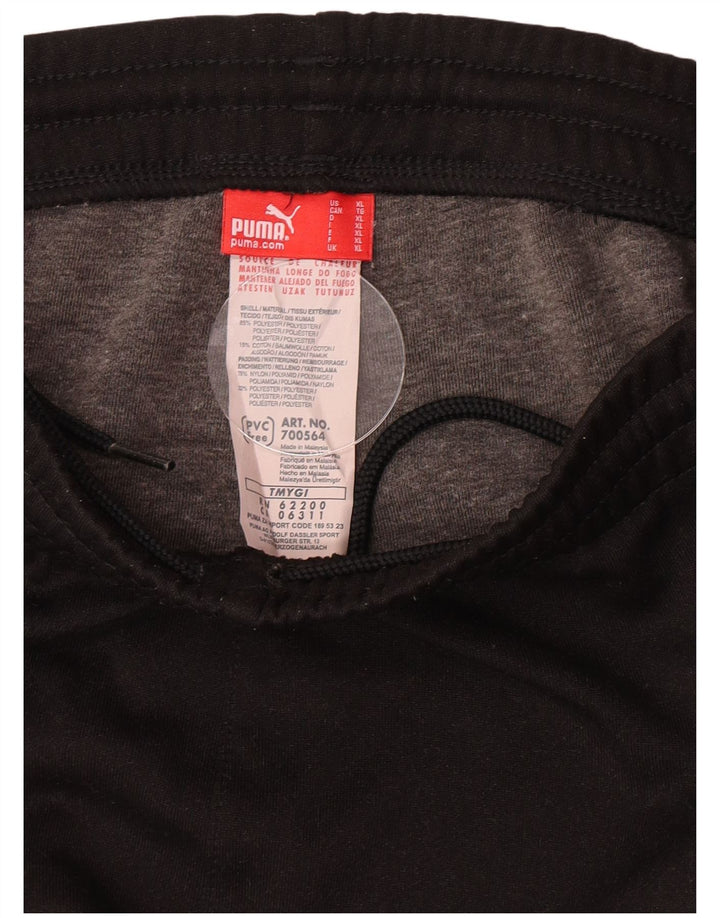 Pantaloni scurți sport pentru bărbați Puma XL poliester negru