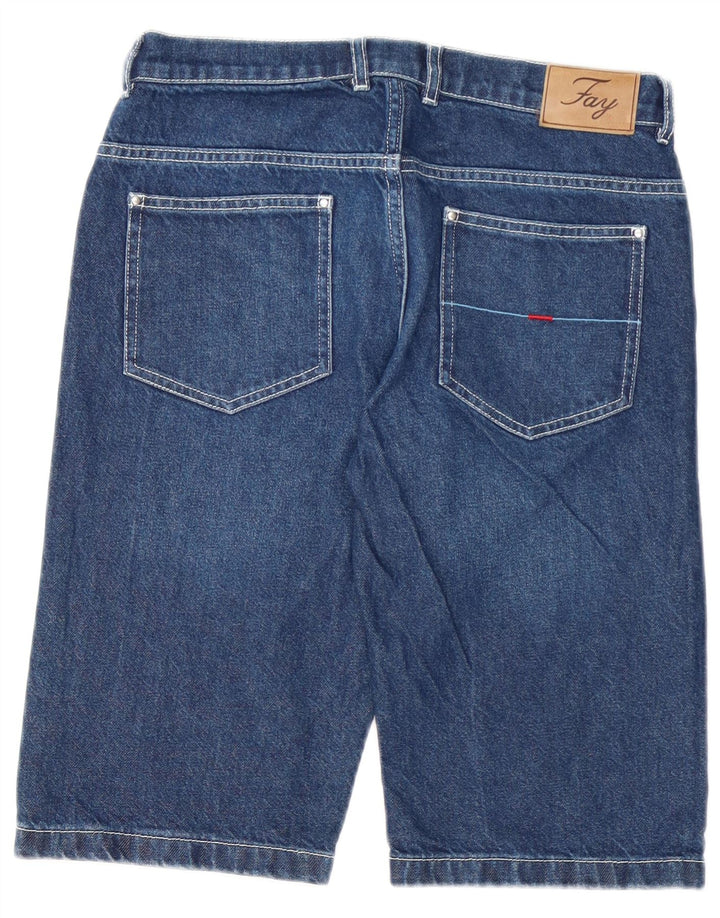 Pantaloni scurți Fay Boys Denim 15-16 Ani W28 Bumbac Albastru