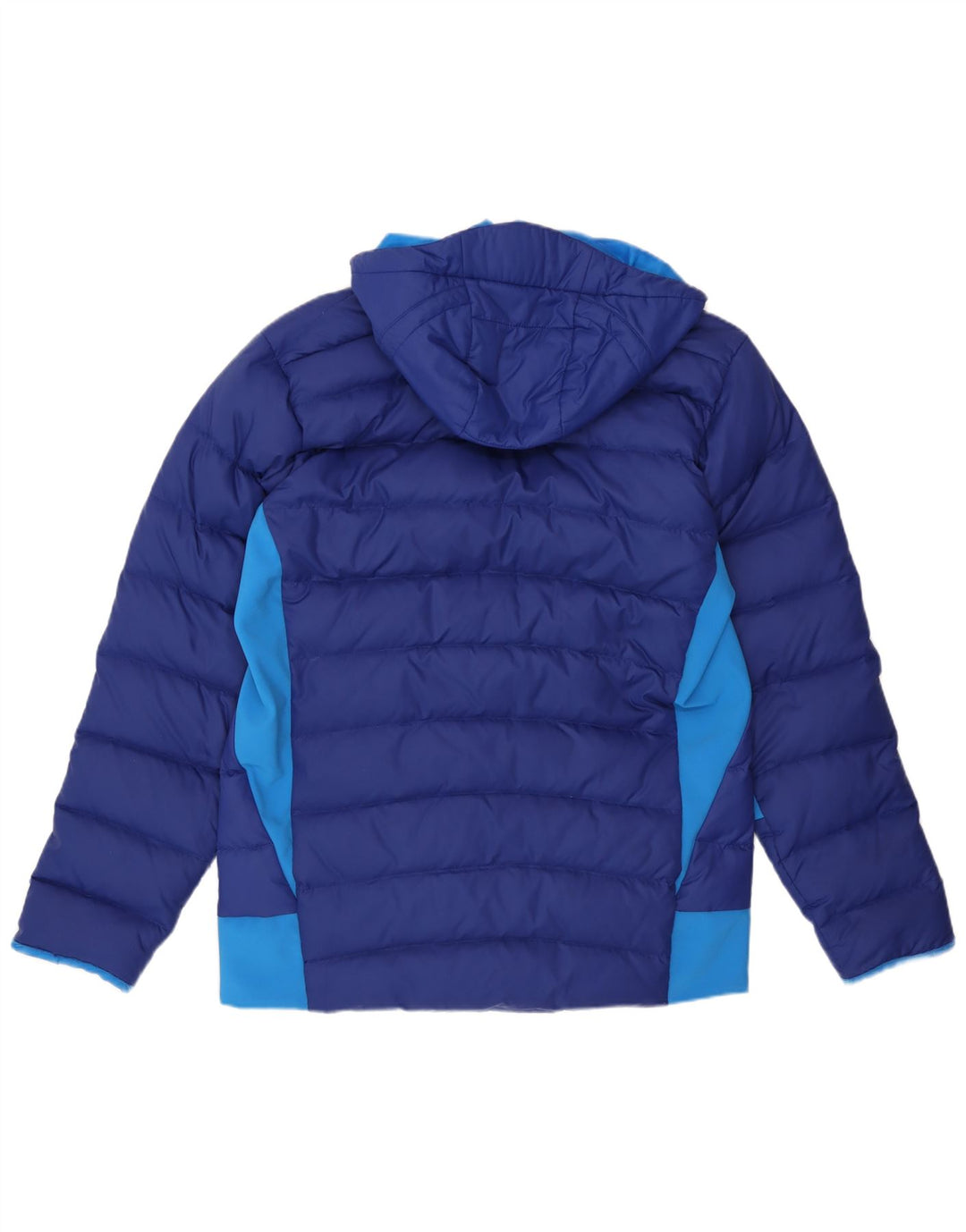 Jachetă căptușită cu glugă Adidas pentru bărbați UK 40/42 Medium Blue Colorblock