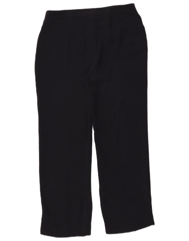 Pantaloni chino Hobbs pentru femei UK 14 Large W34 L30 Bleumarin Poliester