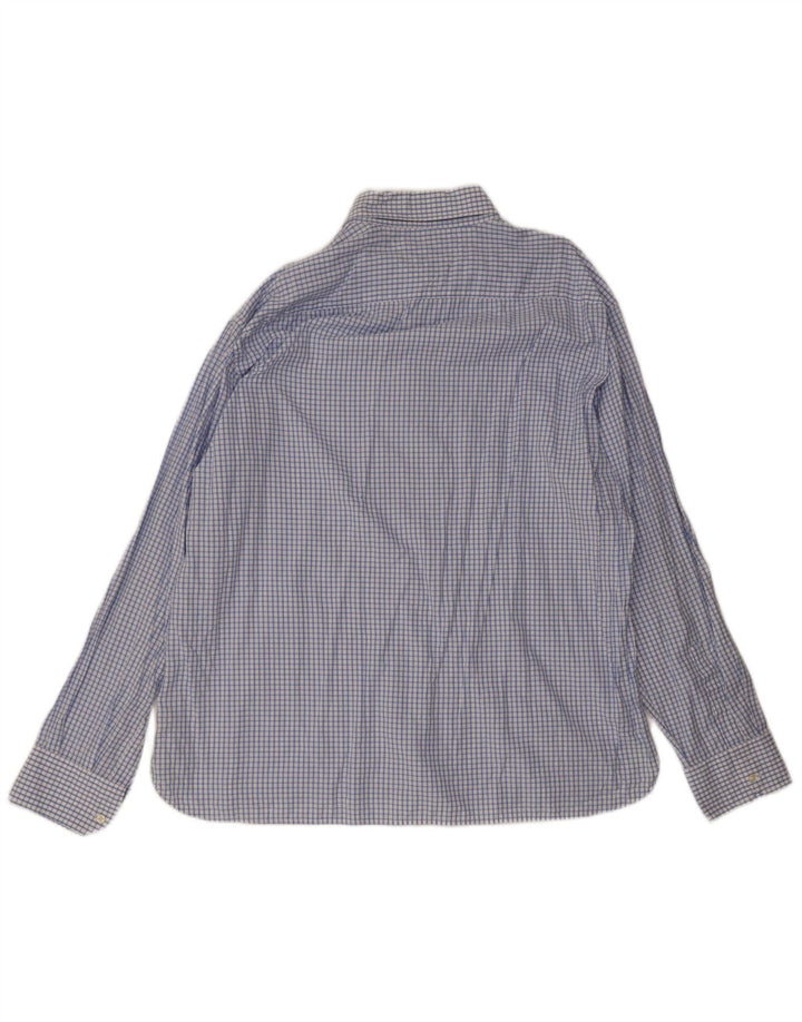 Cămașă pentru bărbați Tommy Hilfiger 2XL, bumbac cu carouri albastre