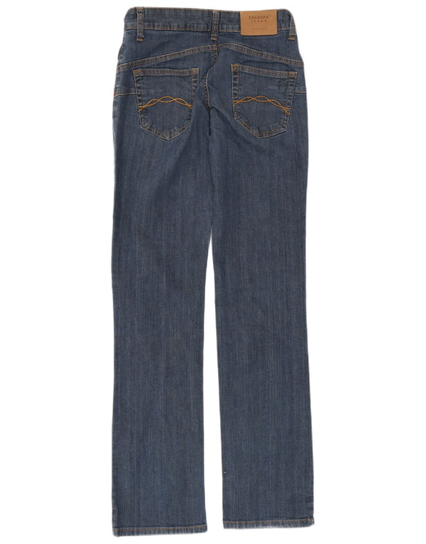 CARRERA Blugi Drepți Femei IT 42 Medium L28 L33 Bumbac Albastru
