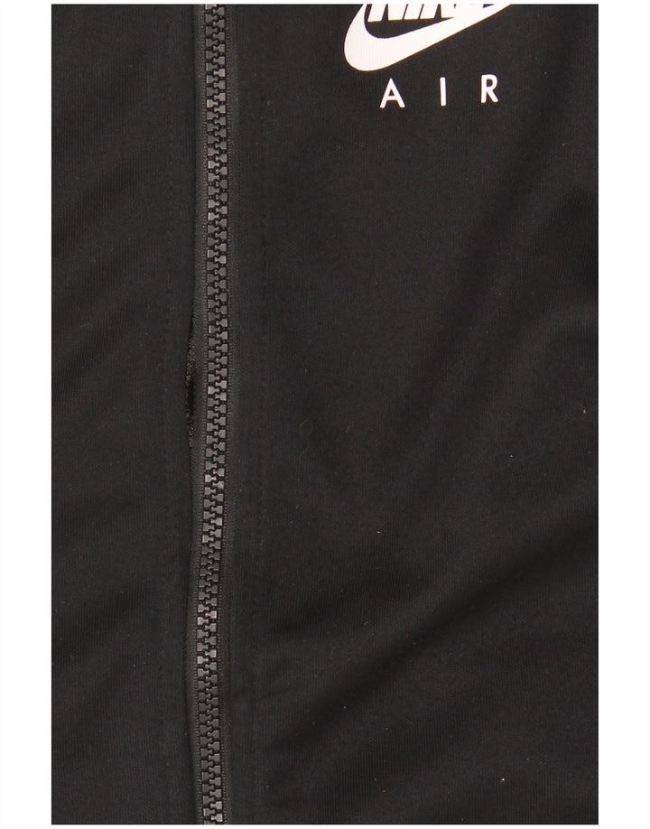 Jachetă de trening NIKE pentru băieți loose fit 12-13 ani, mare, neagră