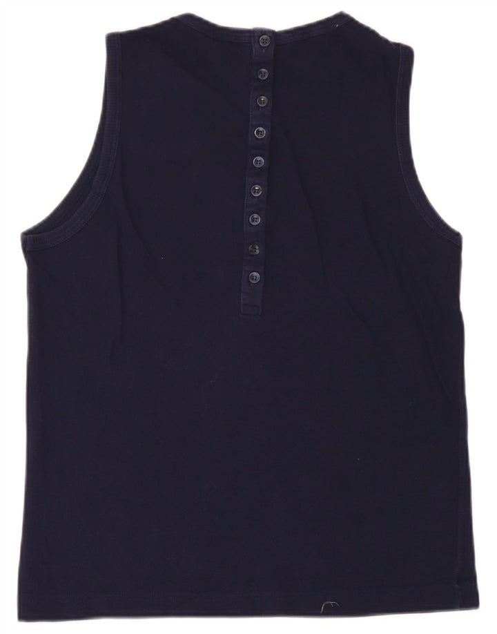 Vestă Lacoste Femei Top Mărimea 38 Medium Bleumarin Bumbac