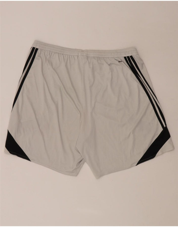 Pantaloni scurti sport pentru bărbați NIKE 2XL, alb, poliester color bloc