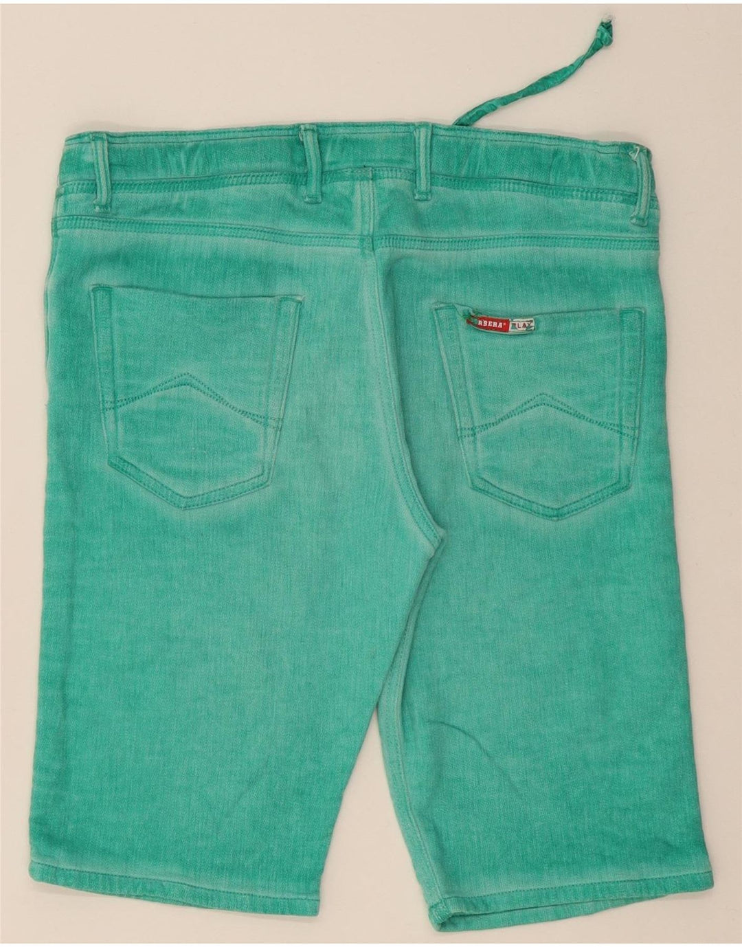 CARRERA Womens Denim Shorts Medium W30  Green Cotton Vintage Carrera and Second-Hand Carrera from Messina Hembry 