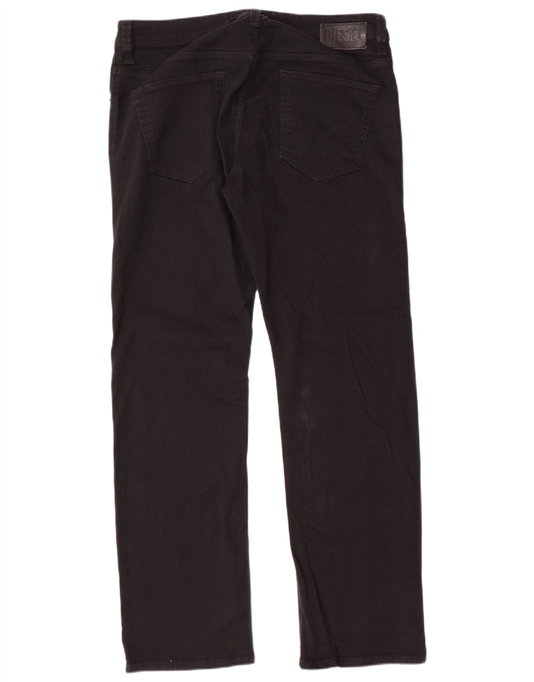 DIESEL Blugi Larkee Straight pentru bărbați W36 L32 bumbac negru