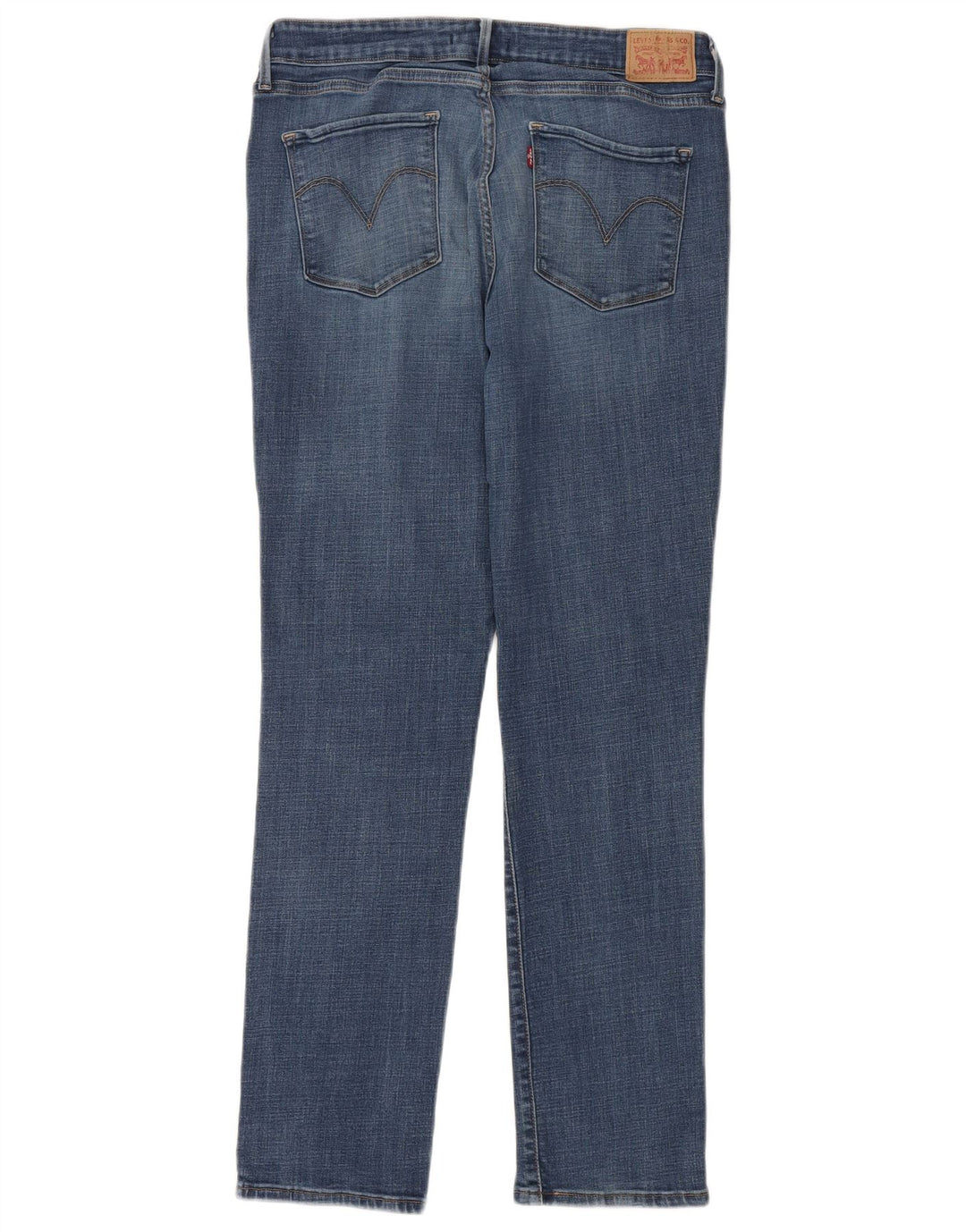 LEVI'S Blugi skinny pentru femei cu talie medie US 16 2XL W33 L32 albastru bumbac