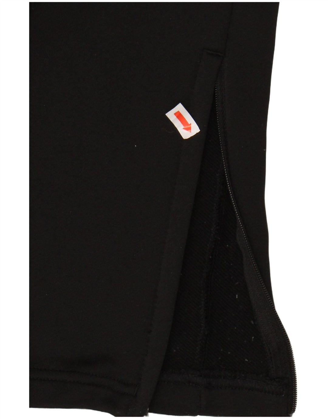 ADIDAS Mens Tracksuit Trousers Medium Black Polyester