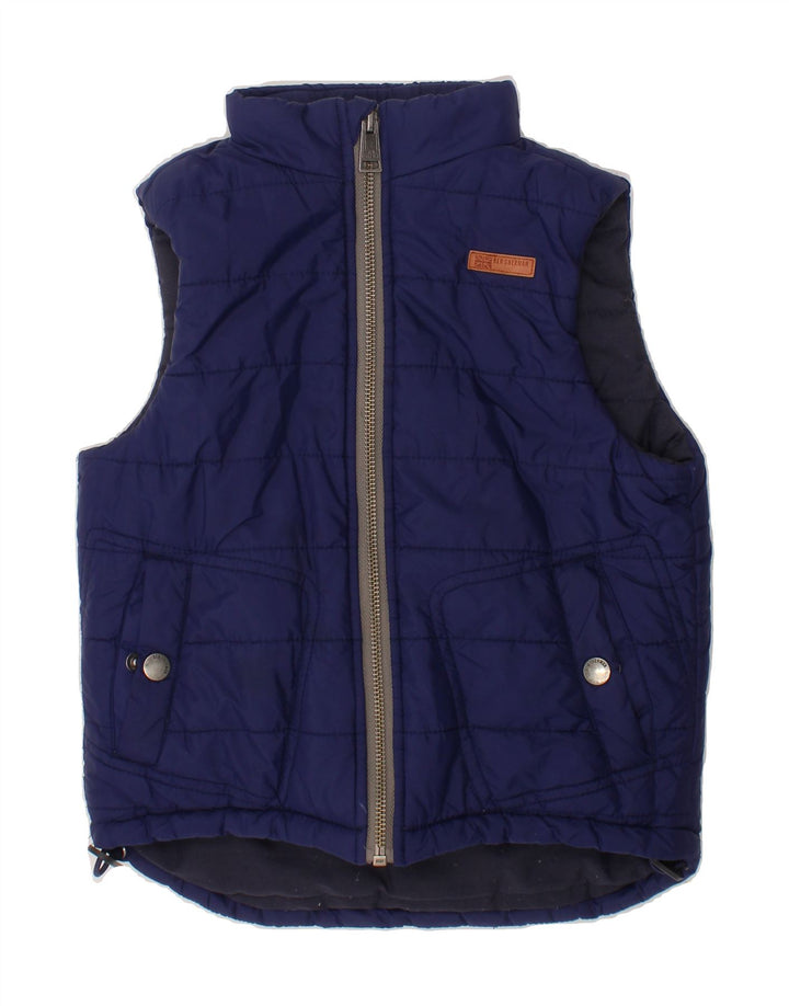 BEN SHERMAN Boys Padded Gilet 3-4 Years Navy Blue Nylon Vintage Ben Sherman and Second-Hand Ben Sherman from Messina Hembry 