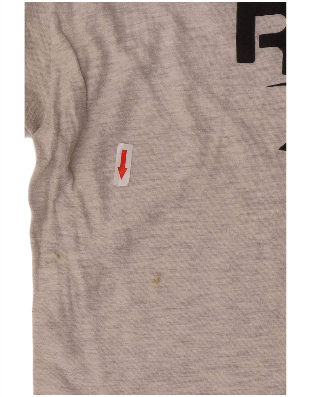 Tricou grafic pentru bărbați Reebok Top, bumbac cu pete gri mediu