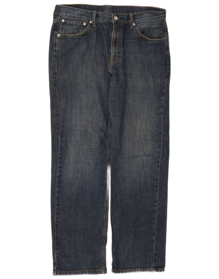 Blugi drepti pentru bărbați Levi's 751 W36 L32 Bumbac albastru