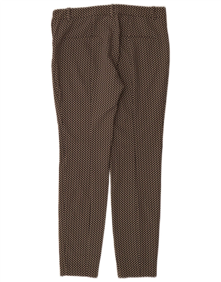 Pantaloni casual slim pentru femei Zara Mediu L28 L29 Gri Poliester geometric