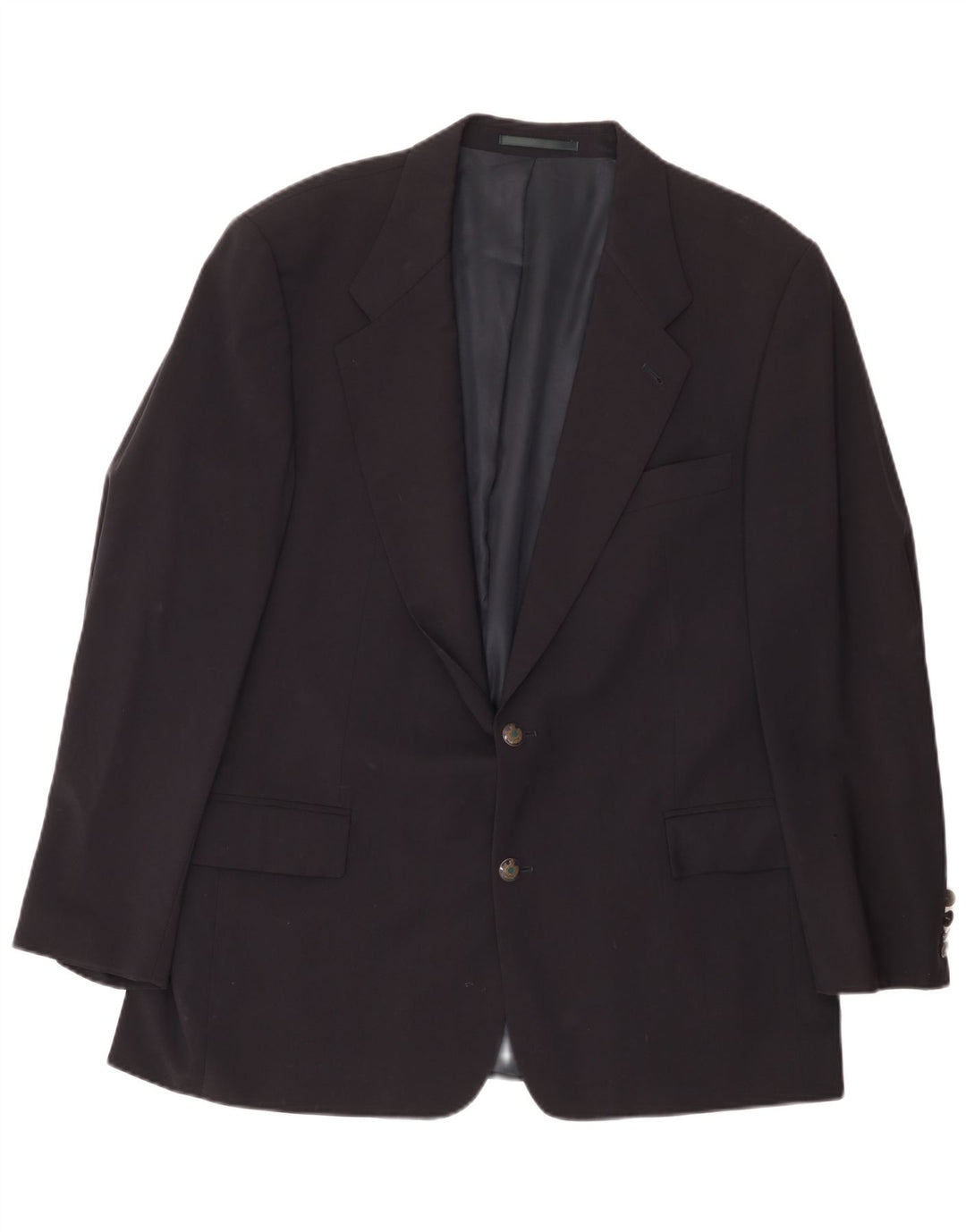 Blazer pentru bărbați Hugo Boss cu 2 nasturi EU 54 2XL Lână neagră