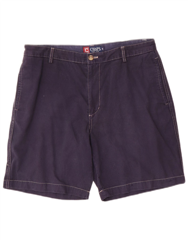 Pantaloni scurți chino pentru bărbați Chaps, mari W34, bumbac bleumarin