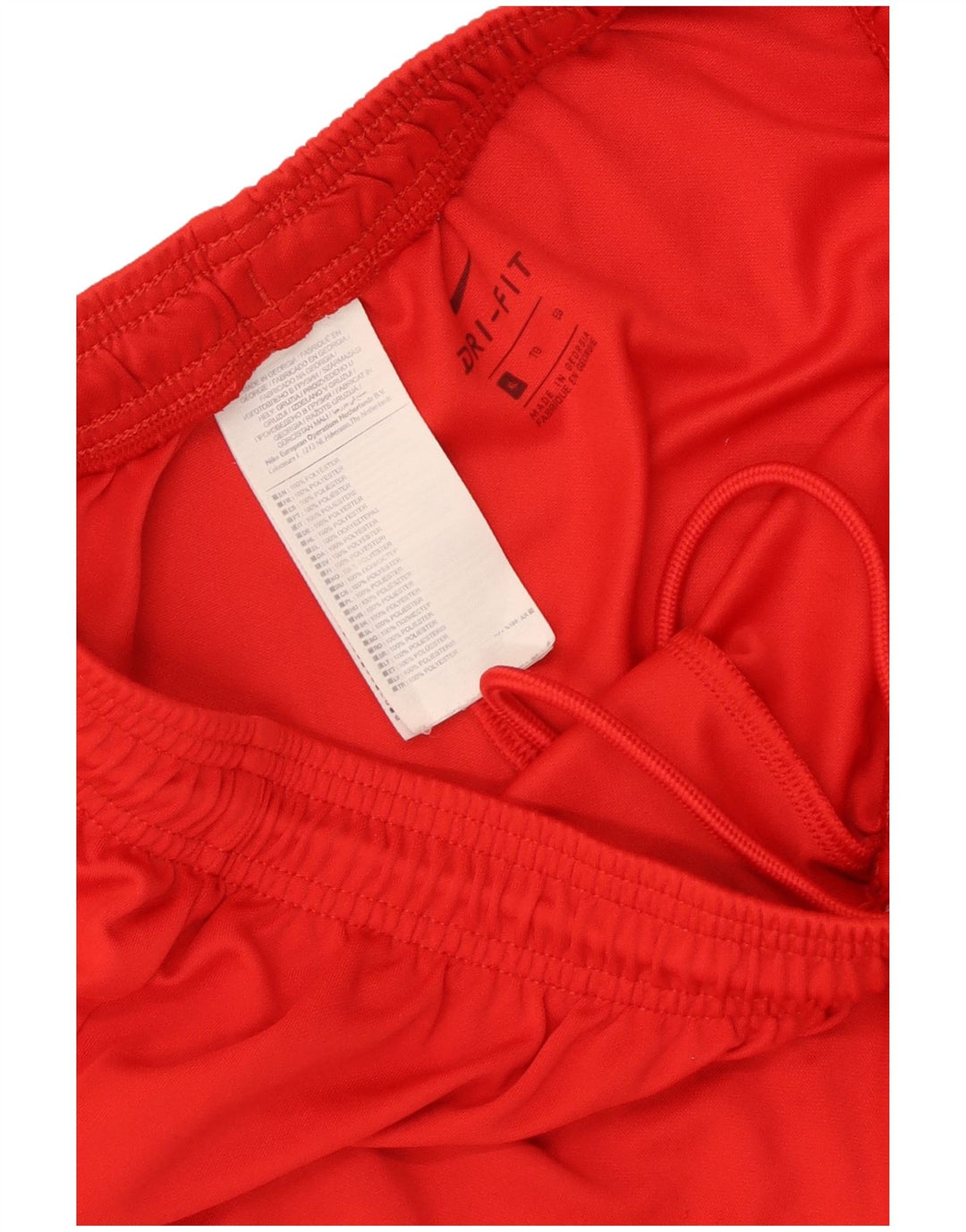 Pantaloni scurți sport Nike Dri Fit pentru bărbați XL poliester roșu