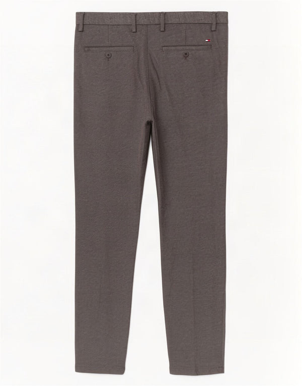 Pantaloni chino slim pentru bărbați Tommy Hilfiger W32 L30 gri viscoză