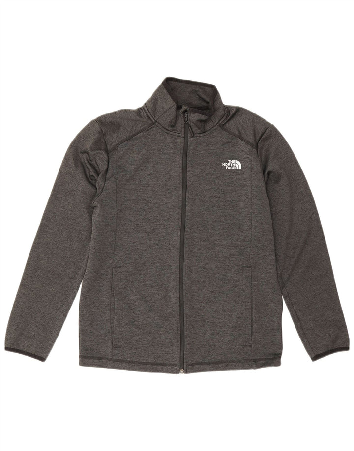 Jachetă de trening pentru bărbați The North Face, poliester cu pături gri mediu