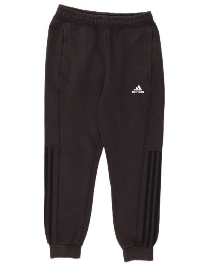 Pantaloni de trening pentru femei ADIDAS Joggeri UK 10 Bumbac negru mic