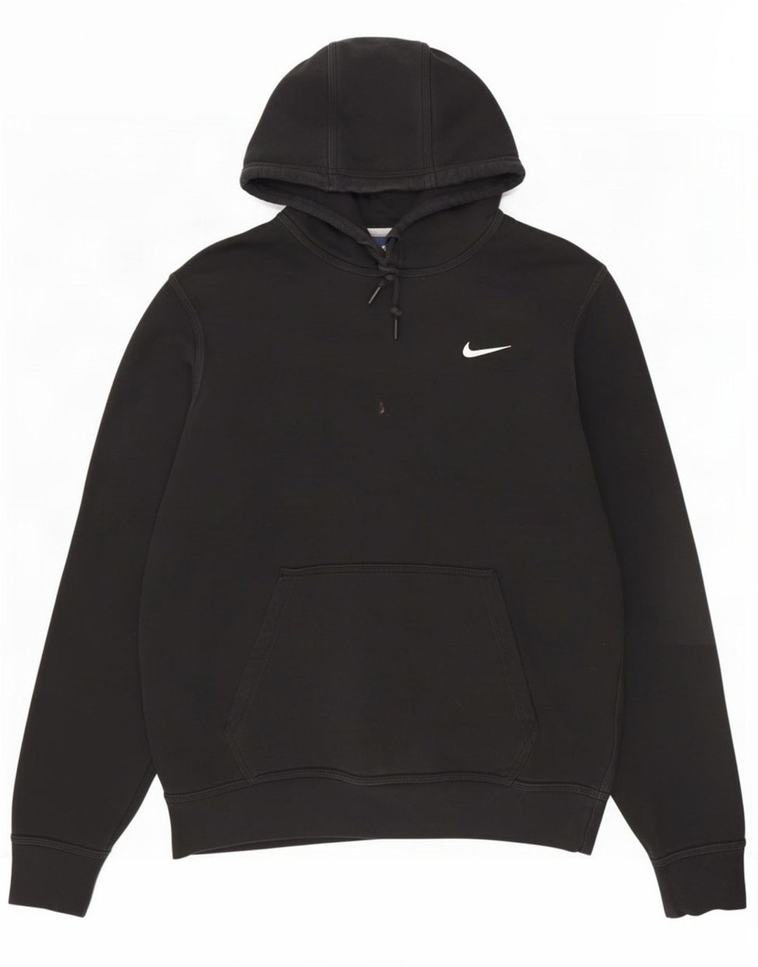 Pulover Nike pentru bărbați, bumbac mediu negru
