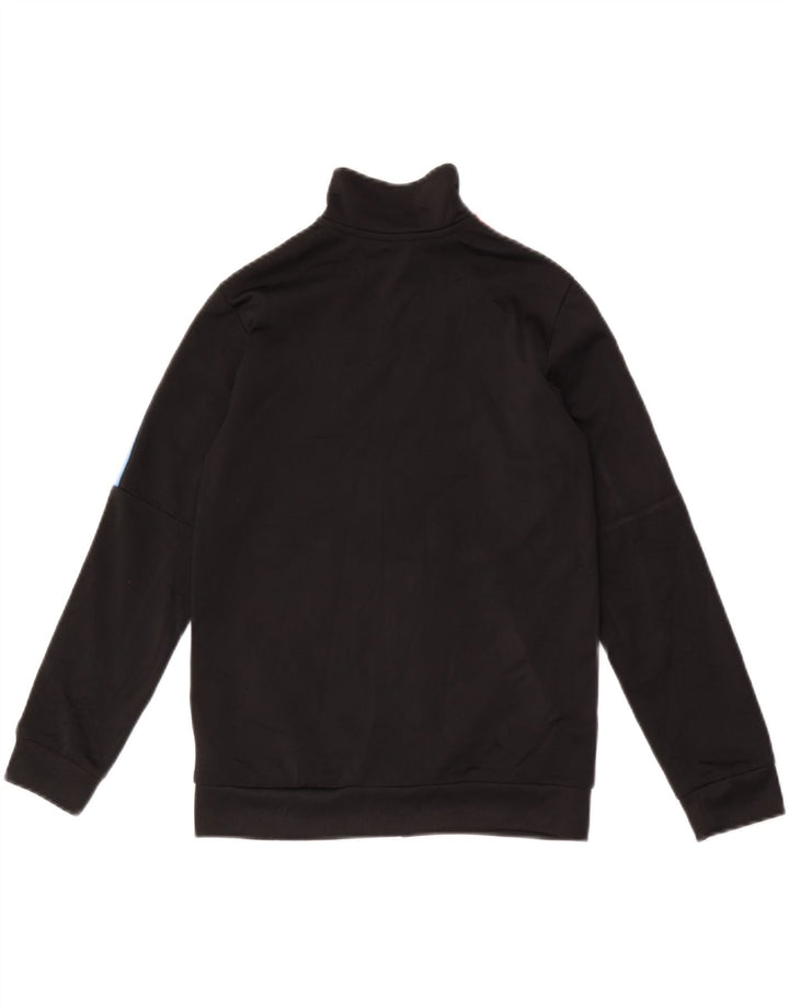 Jachetă de trening pentru băieți Adidas 9-10 ani, negru, poliester