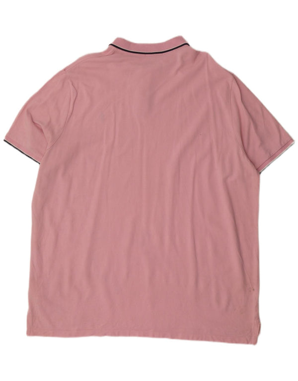 Cămașă Polo Ralph Lauren pentru bărbați, cu tăiere clasică, 2XL, bumbac cu dungi roz