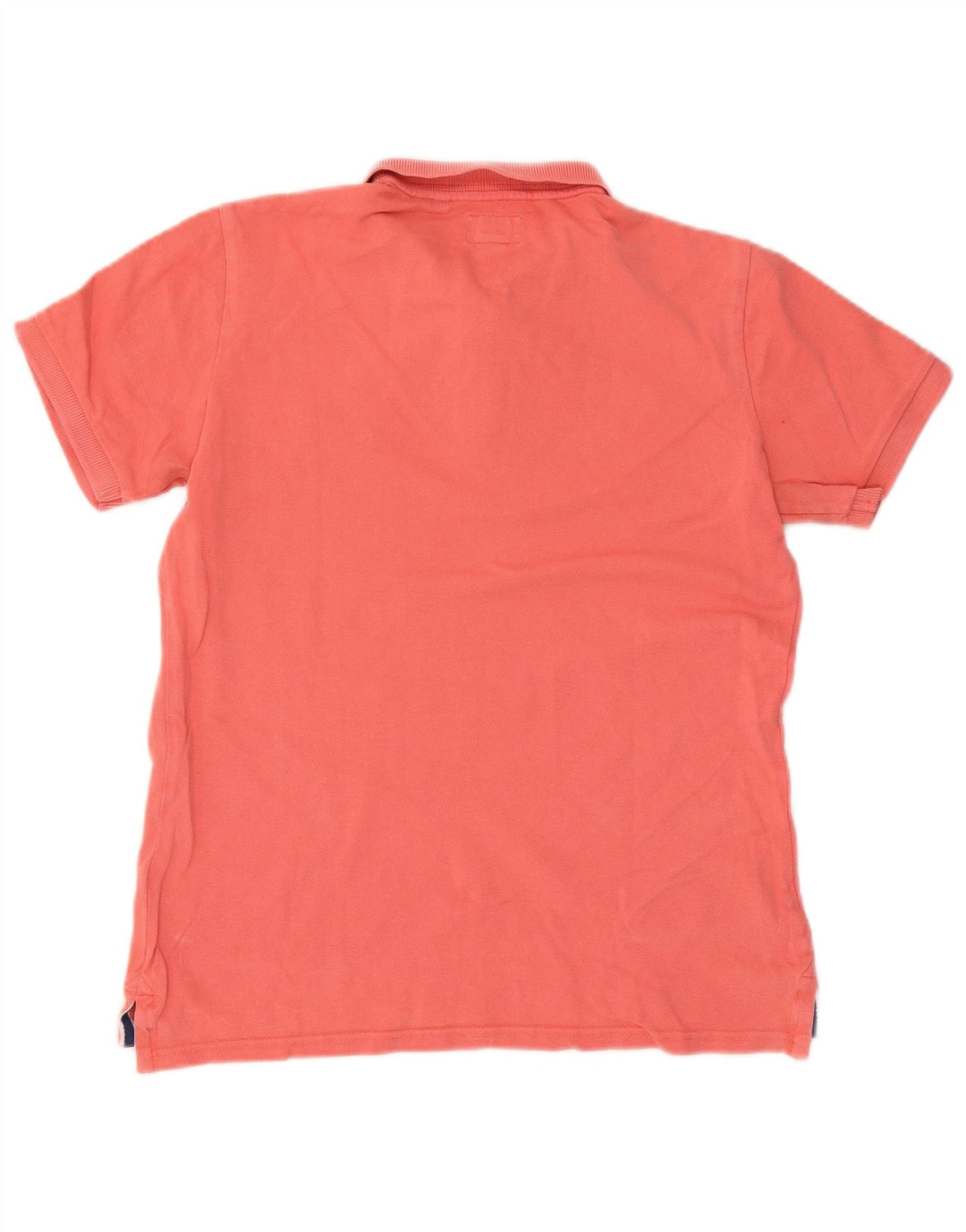 Tricou polo pentru bărbați Superdry, bumbac roz mediu